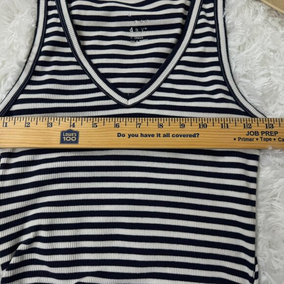 ✨ A New Day Target Women’s Rib Knit Side Ruched Dress Navy Blue XS - Like New! - Picture 7 of 7